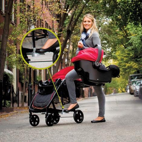 safety first step and go stroller