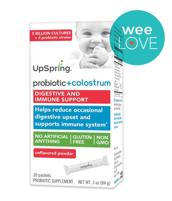 UpSpring Probiotic + Colostrum Powder for Babies